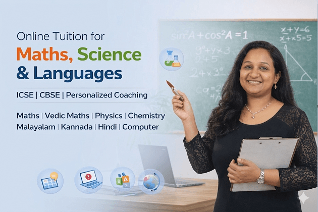 Maths tuition class for students