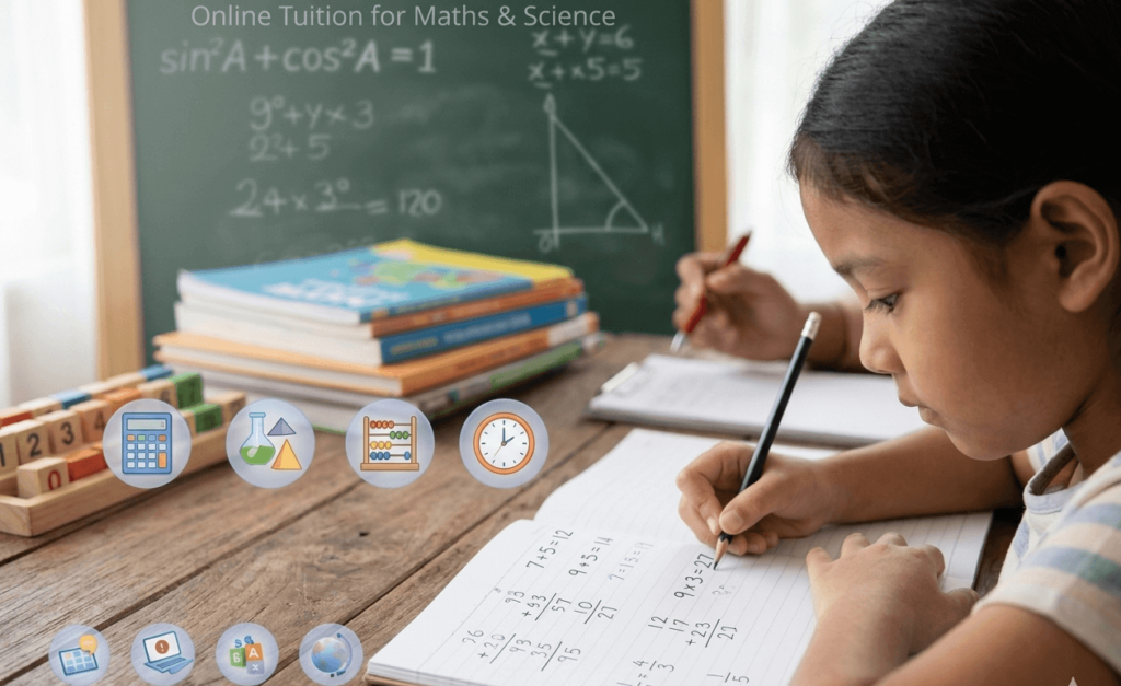 Online Maths tuition class for students